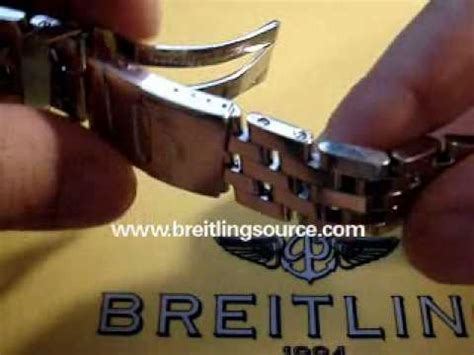 resizing a rubber breitling bracelet|Breitling watches.